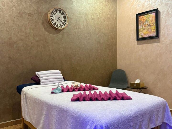 Cabine de massage du spa Douce Brise à Casablanca