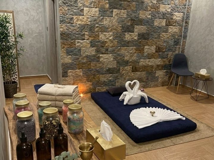 Salle de rituel bien-être du spa Douce Brise au Maârif